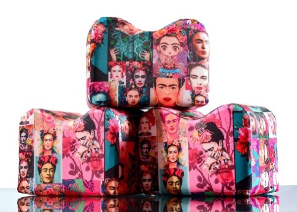 Apoya Pie Alcolchado Estampado Tela Cordura - Imagen 2
