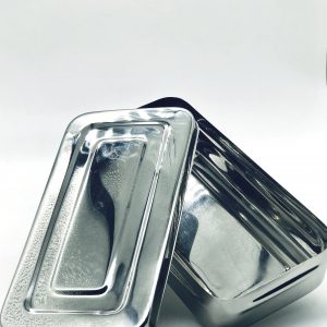 Caja de Acero Inoxidable 20x10x4 Packistani