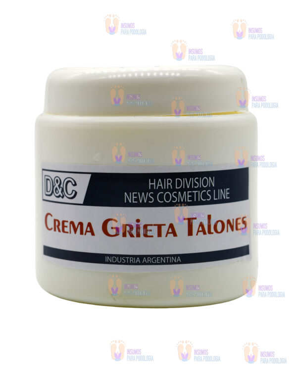 Crema con urea y aceites escenciales para grietas e hiperqueratosis D&C x 250gr.